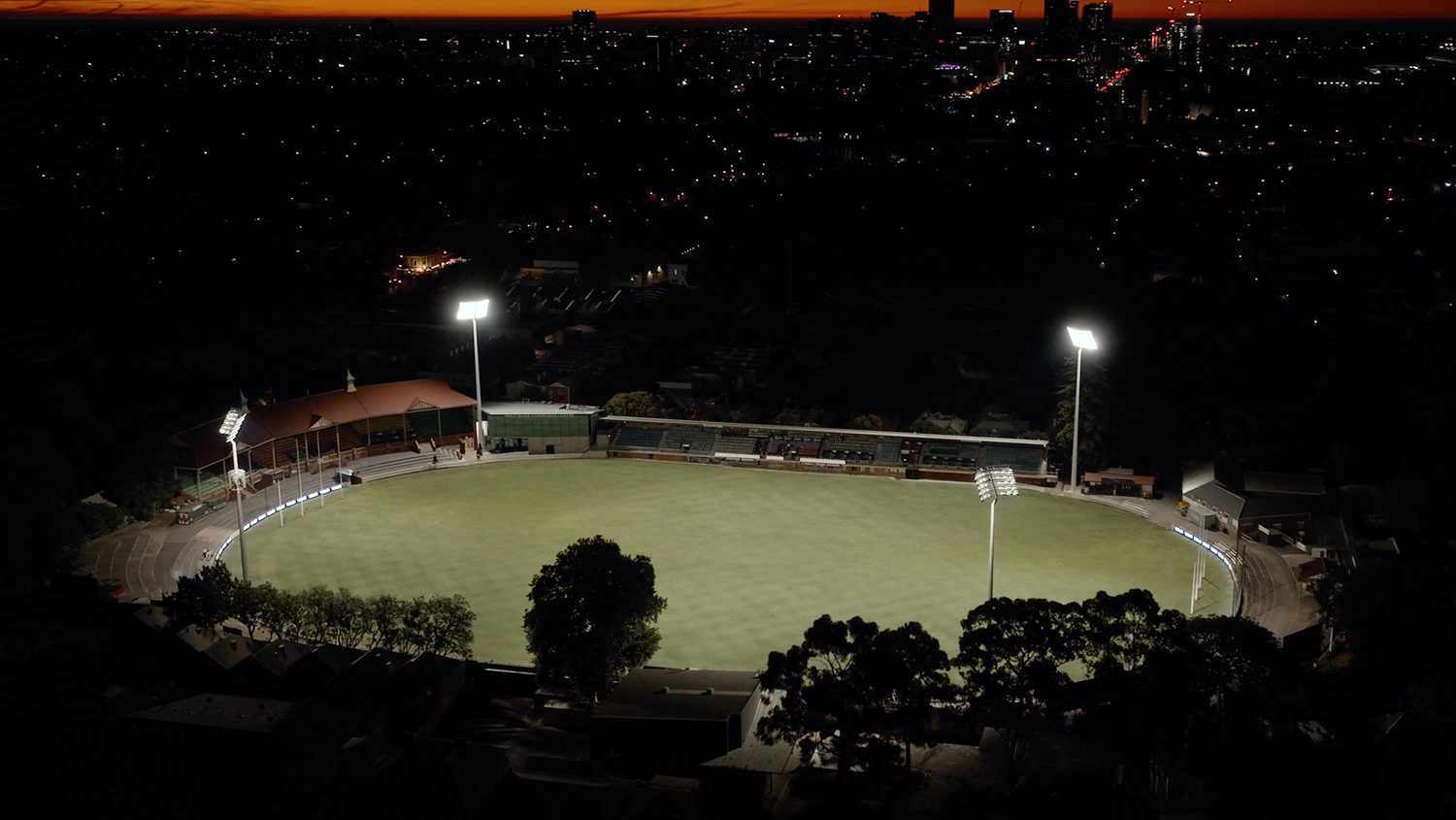 VAILO LED Lighting lights up Norwood Oval in Adelaide, South Australia