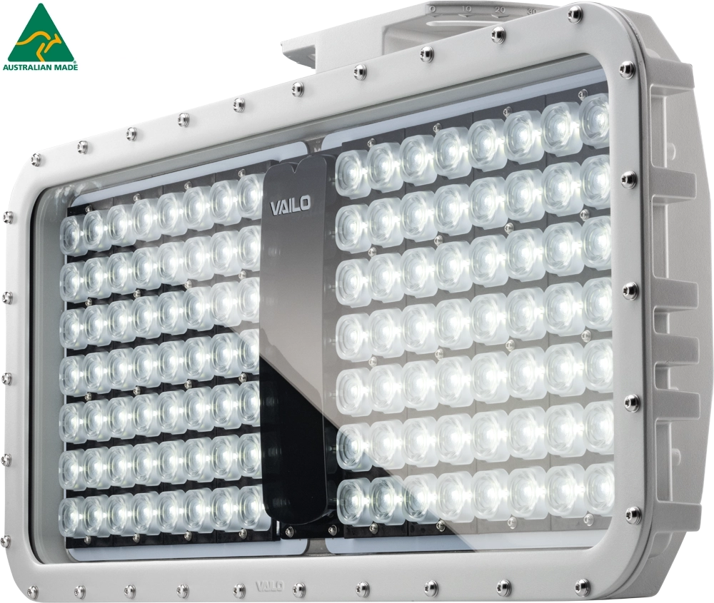 VAILO Australian made and designed Zenith Gen-V LED sports lighting