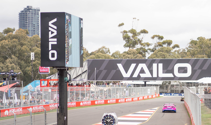VAILO LED super screen for the Adelaide 500